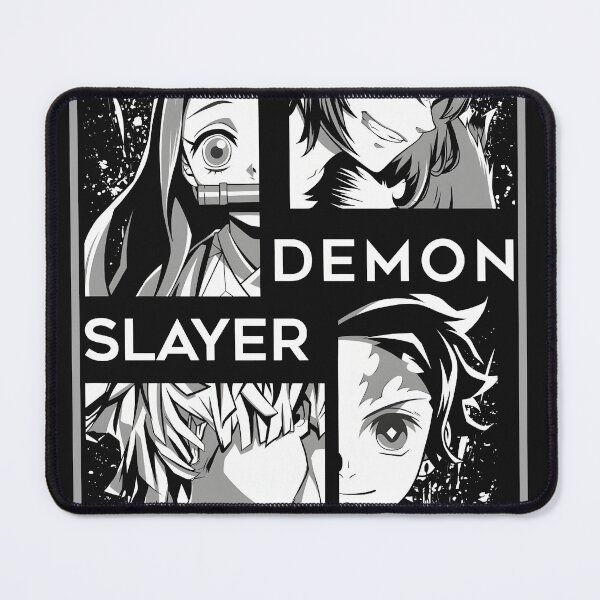 Item preview, Demon Slayer Squad Classic Black White Manga designed and sold by SAsi666.