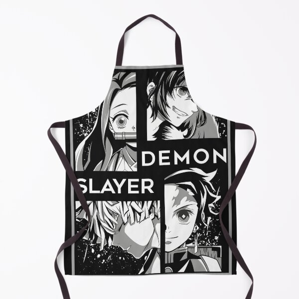 Item preview, Demon Slayer Squad Classic Black White Manga designed and sold by SAsi666.