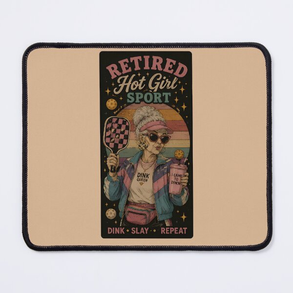 Item preview, Funny Pickleball Retirement Gift Sticker — Dink It To Win It Retired Grandma Paddle Sport designed and sold by VectorJoy.