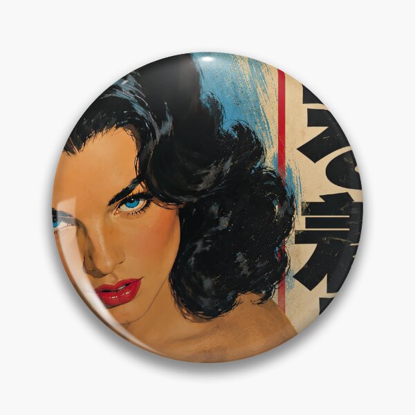 Item preview, Retro Japanese Noir Pin Up Art designed and sold by obstinator.