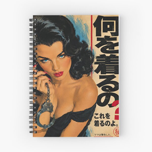 Item preview, Retro Japanese Noir Pin Up Art designed and sold by obstinator.