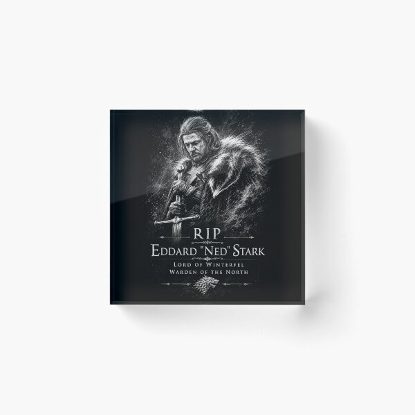 Item preview, Ned Stark (Memorial) designed and sold by MEMERY MUSEUM.