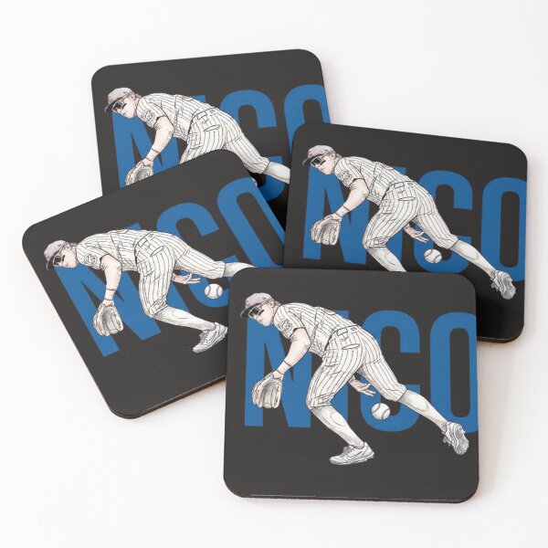 Item preview, Nico Hoerner Chicago Cubs designed and sold by Monstera Mosaics & Plant Art.