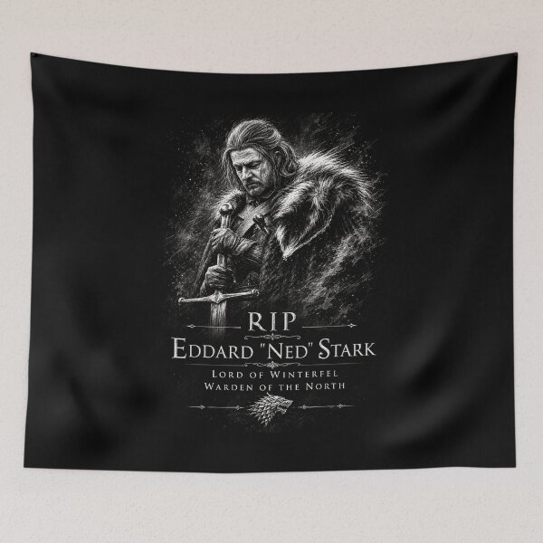 Item preview, Ned Stark (Memorial) designed and sold by MEMERY MUSEUM.