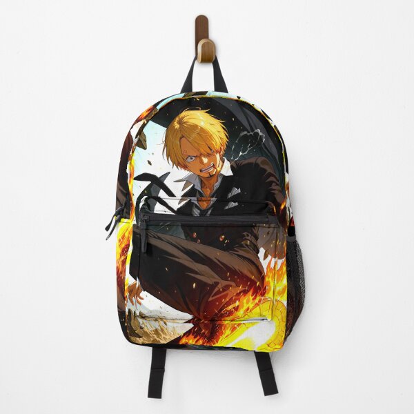 Item preview, Sanji Vinsmoke One Piece Fiery Action Pose designed and sold by justnickthings.