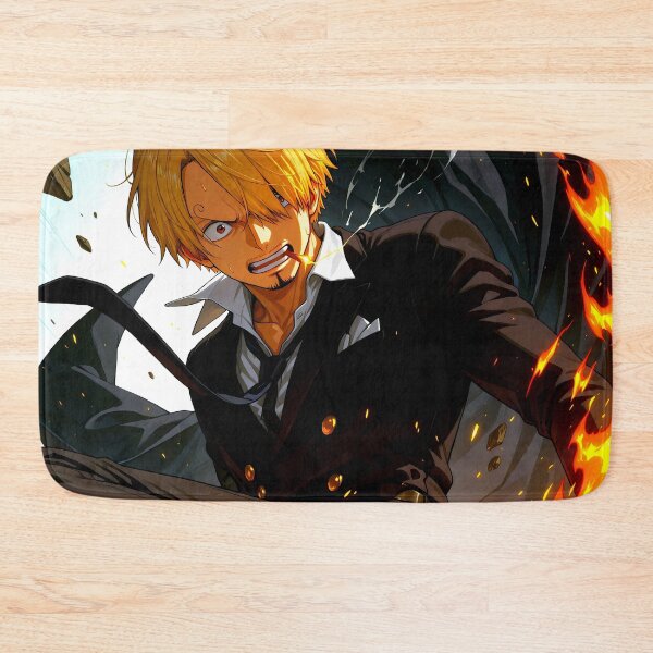 Item preview, Sanji Vinsmoke One Piece Fiery Action Pose designed and sold by justnickthings.