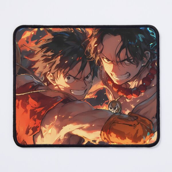 Item preview, Monkey D Luffy One Piece Blazing Pirate Duo Anime designed and sold by justnickthings.