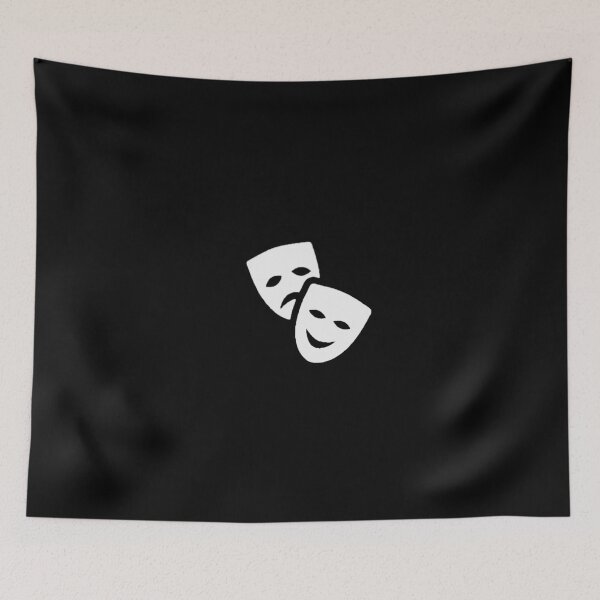 Item preview, Happy and Sad Mask designed and sold by TheMagicIcon.