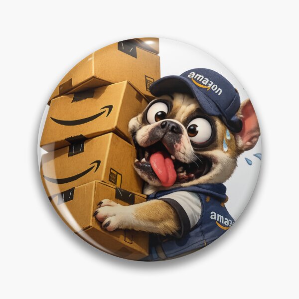 Item preview, Frenchie Delivery Driver designed and sold by ClaussShop.