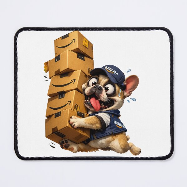 Item preview, Frenchie Delivery Driver designed and sold by ClaussShop.