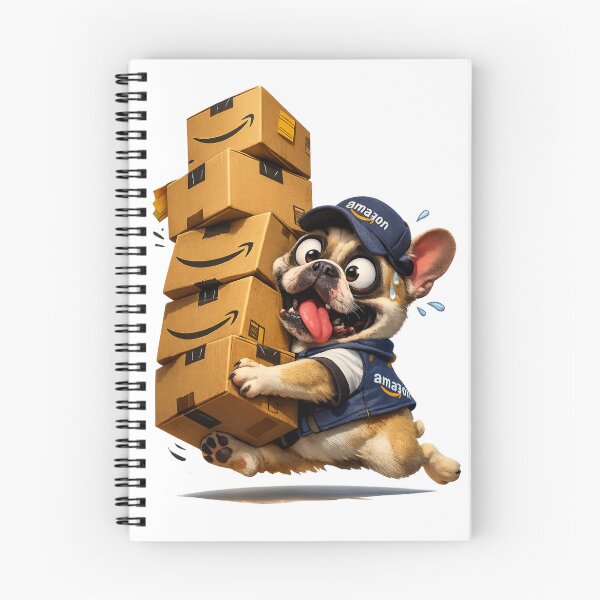 Item preview, Frenchie Delivery Driver designed and sold by ClaussShop.