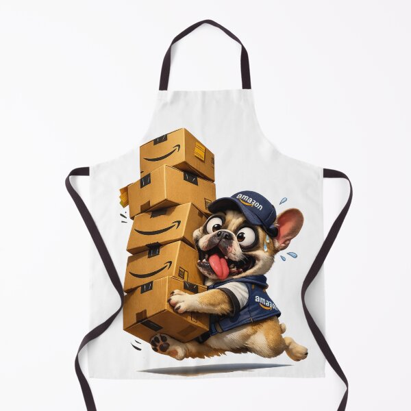 Item preview, Frenchie Delivery Driver designed and sold by ClaussShop.