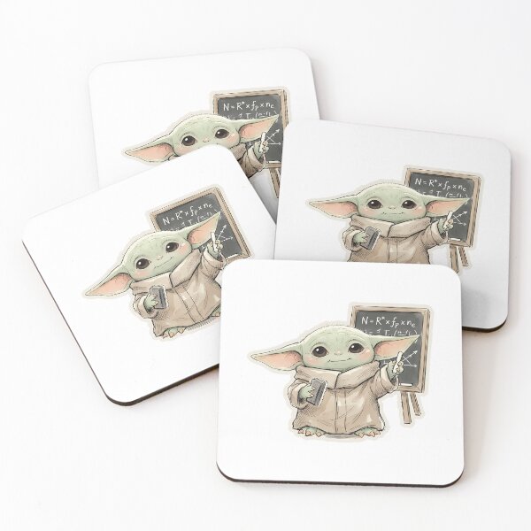Item preview, BABY YODA PHYSICIST designed and sold by LIS AND MELIVERSO.
