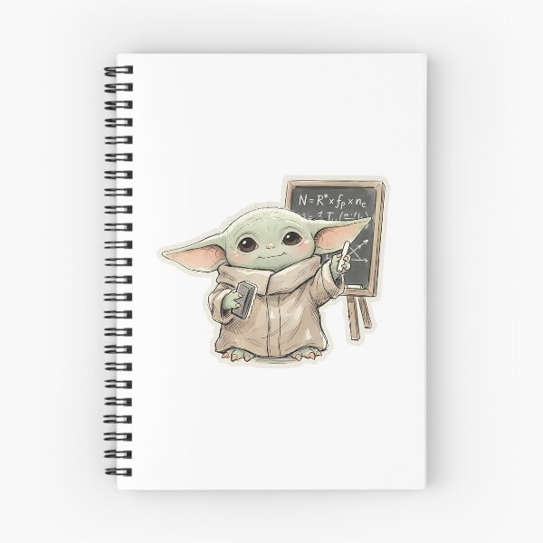 Item preview, BABY YODA PHYSICIST designed and sold by LIS AND MELIVERSO.