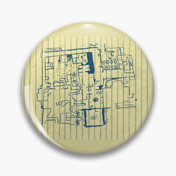 Item preview, Backrooms Map designed and sold by Selina Gonzalez.