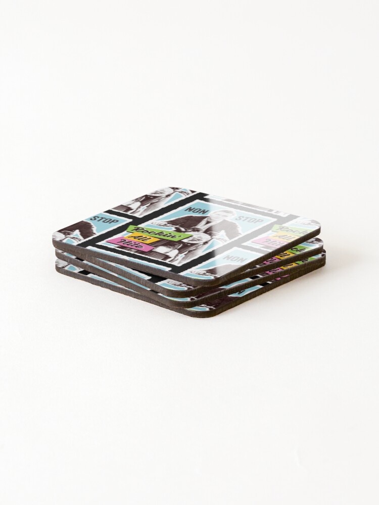 Thumbnail 4 of 5, Coasters (Set of 4), ROCKABILLY designed and sold by RockingDaddy.
