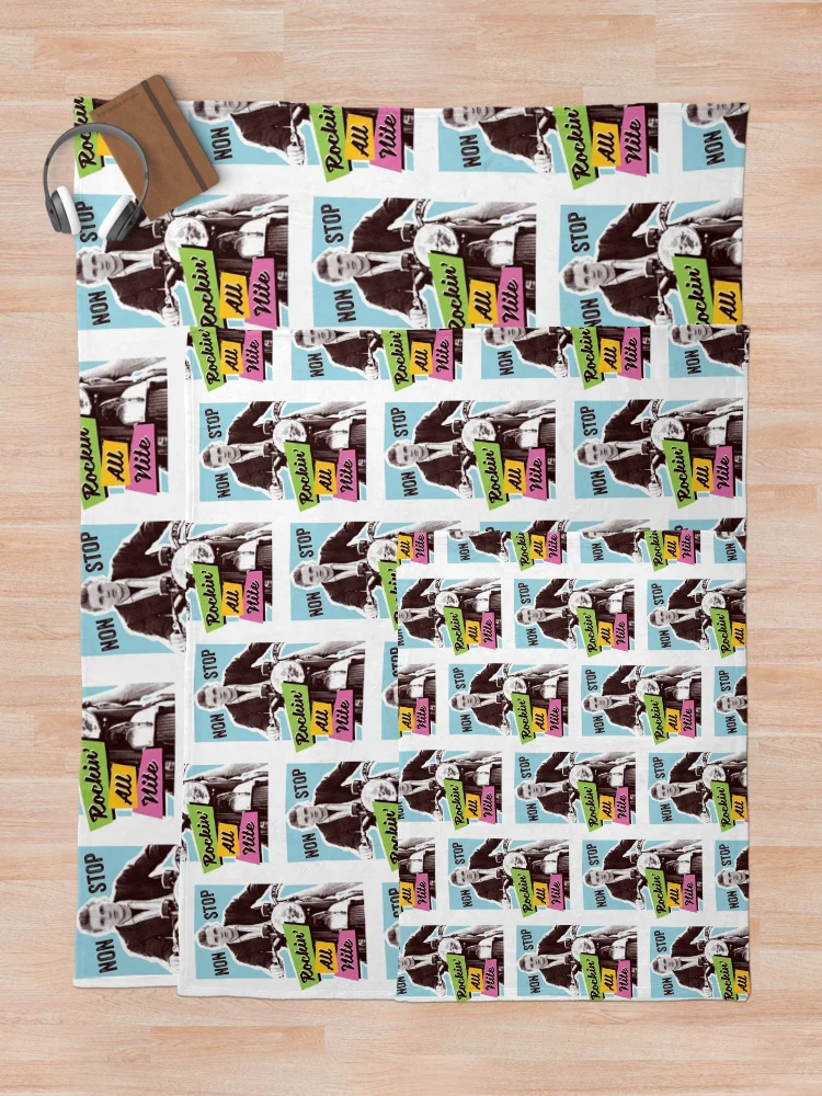 Thumbnail 5 of 6, Throw Blanket, ROCKABILLY designed and sold by RockingDaddy.