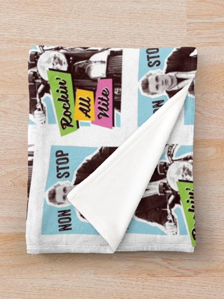 Thumbnail 3 of 6, Throw Blanket, ROCKABILLY designed and sold by RockingDaddy.