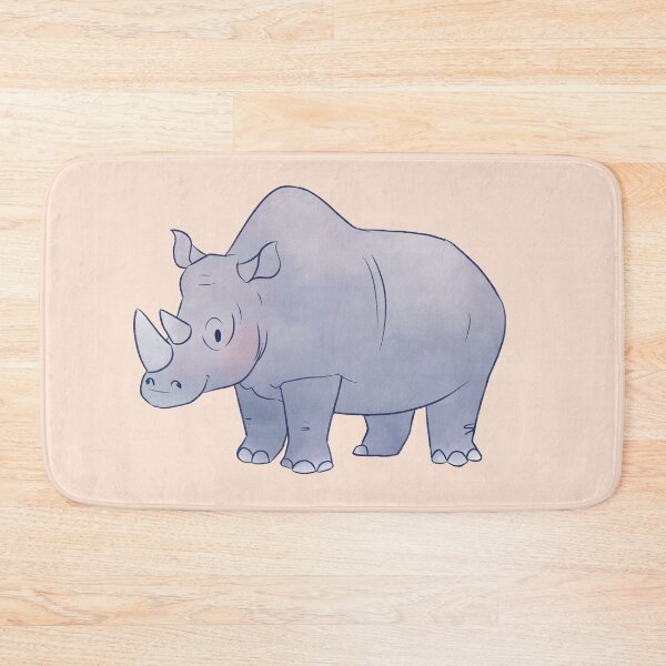 Item preview, Cute Rhinoceros  designed and sold by ManonDeLArt.