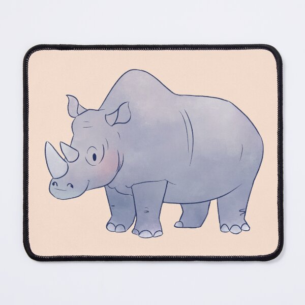 Item preview, Cute Rhinoceros designed and sold by ManonDeLArt.