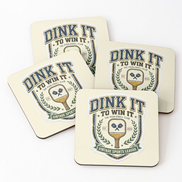 Item preview, Funny Pickleball Retirement Gift Sticker — Dink It To Win It Retired Grandma Paddle Sport designed and sold by VectorJoy.