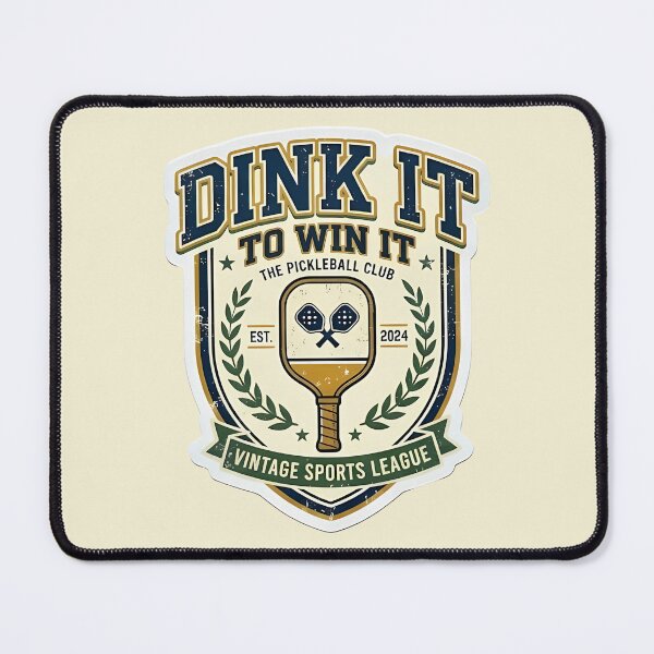 Item preview, Funny Pickleball Retirement Gift Sticker — Dink It To Win It Retired Grandma Paddle Sport designed and sold by VectorJoy.