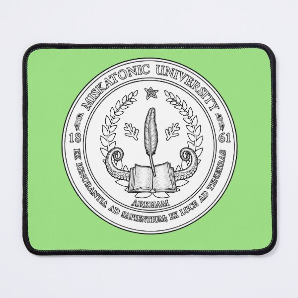 Item preview, Miskatonic University designed and sold by NoThoughtsCat.