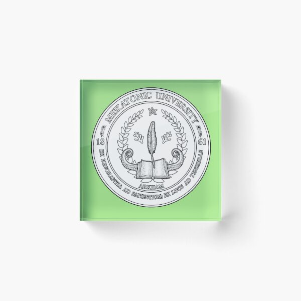Item preview, Miskatonic University designed and sold by NoThoughtsCat.