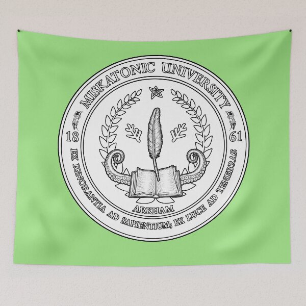 Item preview, Miskatonic University designed and sold by NoThoughtsCat.