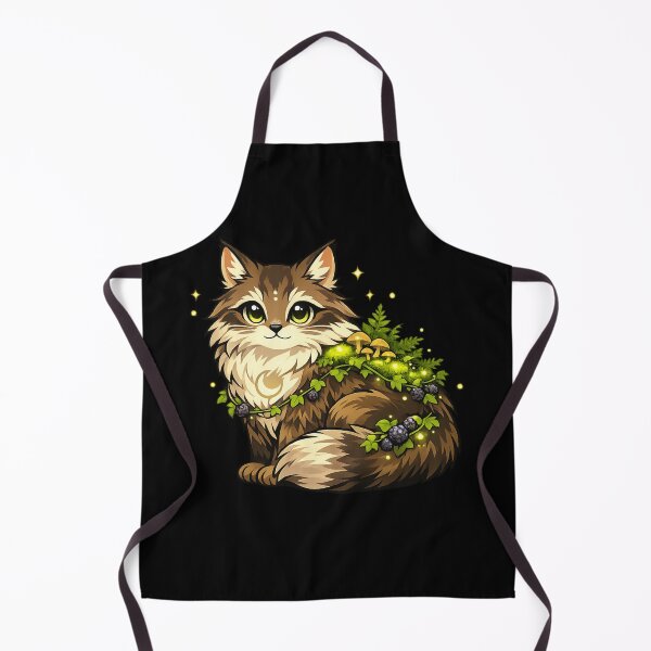 Item preview, Mythical Forest Spirit Maine Coon Cat Magic designed and sold by tineldesign.