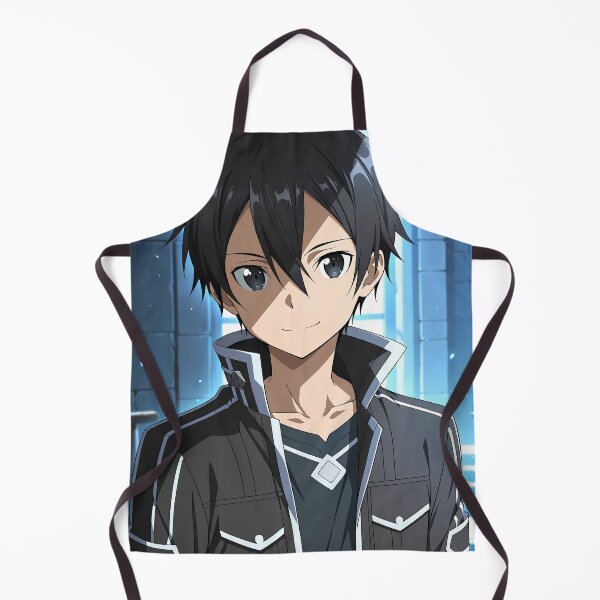 Item preview, Kirito Sword Art Online Calm Blue Portrait designed and sold by justnickthings.