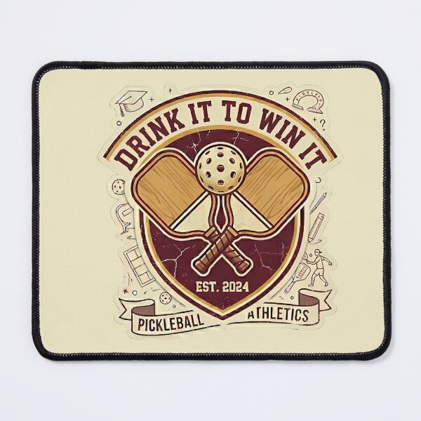 Item preview, Funny Pickleball Retirement Gift Sticker — Dink It To Win It Retired Grandma Paddle Sport designed and sold by VectorJoy.