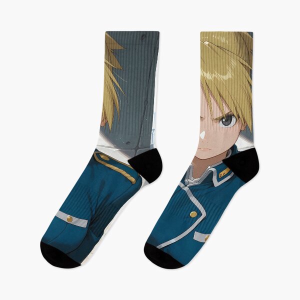 Item preview, Riza Hawkeye Fullmetal Alchemist Intense Blue Uniform Closeup designed and sold by justnickthings.