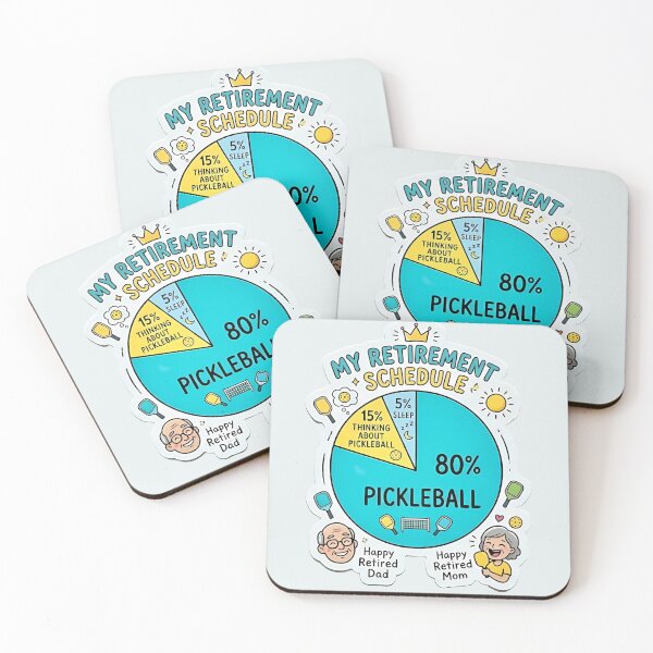 Item preview, Funny Pickleball Retirement Gift Sticker — Dink It To Win It Retired Grandma Paddle Sport designed and sold by VectorJoy.