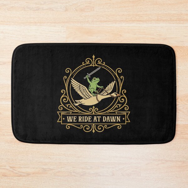 Item preview, Frog Geese We Ride at Dawn Funny Animals designed and sold by pixeptional.