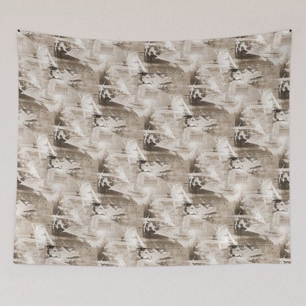 Item preview, Landscape Abstract in Monochromatic Brown designed and sold by Artistestella.