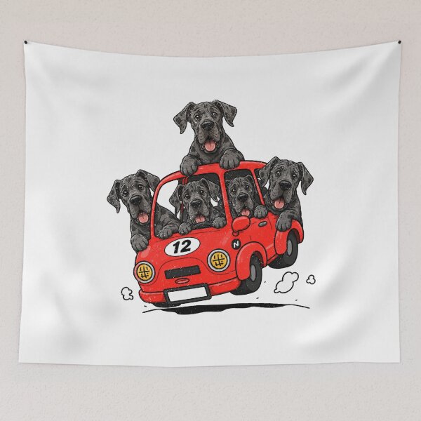 Item preview, JOY RIDE - GREAT DANE | Pets and Dogs lovers for Men and Women t-shirt designed and sold by panchiTWO.