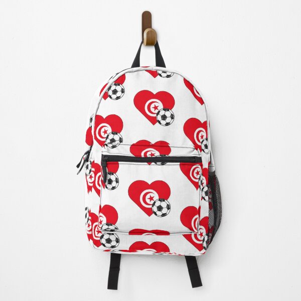 Item preview, Tunisia Soccer Heart Design designed and sold by FinalScoreClub.
