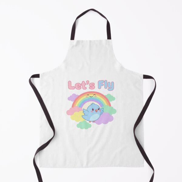 Item preview, Let’s Fly – Cute Rainbow Bird Cartoon Design designed and sold by morning sun.