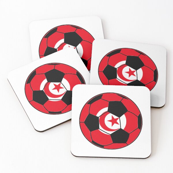 Item preview, Tunisia Flag Soccer Ball designed and sold by FinalScoreClub.