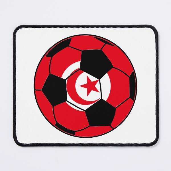 Item preview, Tunisia Flag Soccer Ball designed and sold by FinalScoreClub.