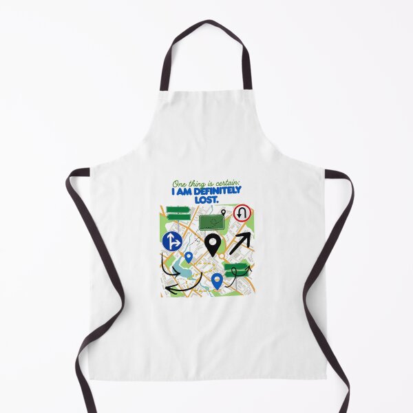 Item preview, Humor - I Am Definitely Lost designed and sold by Nene Bird Designs.