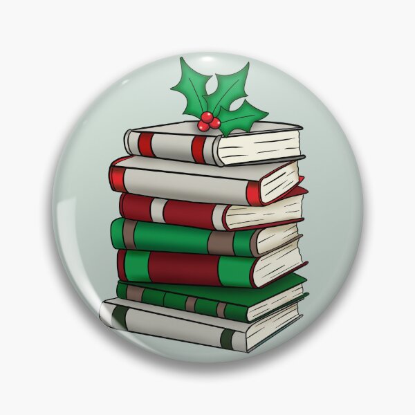 Item preview, Pile of books Christmas designed and sold by RavenAMarie .
