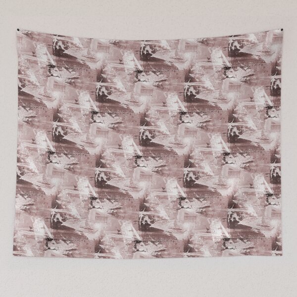 Item preview, Landscape Abstract in Monochromatic Maroon designed and sold by Artistestella.