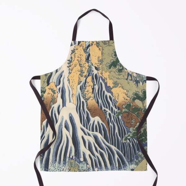 Item preview, Hokusai Kirifuri Waterfall at Mount Kurokami - Vintage Ukiyo-e Landscape designed and sold by vekotpu.