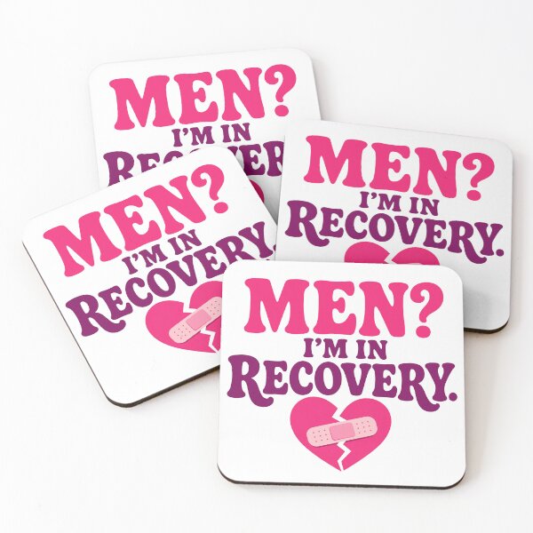 Item preview, Men? I'm In Recovery - Funny Breakup Design designed and sold by Vibrantdream.