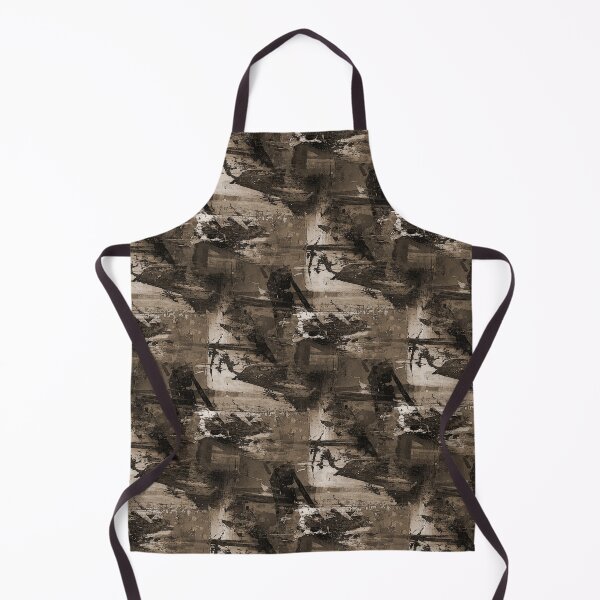 Item preview, Landscape Abstract in Monochromatic Dark Brown designed and sold by Artistestella.