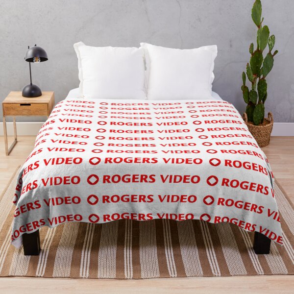 Item preview, Rogers Video store Canadian retro nostalgia logo t-shirt - Red Logo designed and sold by Varian Skye.