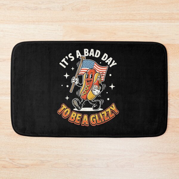 Item preview, Its A Bad Day To Be A Glizzy Funny Hot Dog American Flag Patriot  designed and sold by graphixpolash.