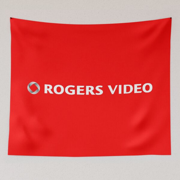 Item preview, Rogers Video store Canadian retro nostalgia logo t-shirt designed and sold by Varian Skye.